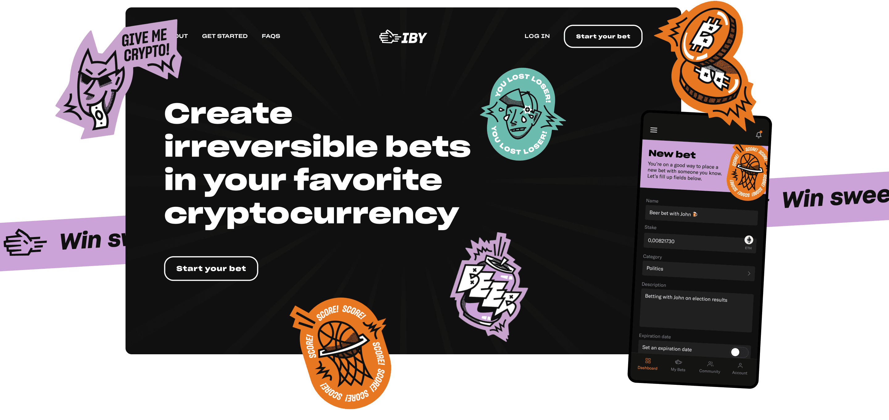 IBY home page screenshot