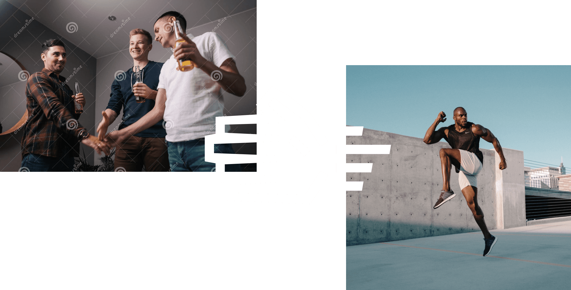 IBY logo with two images