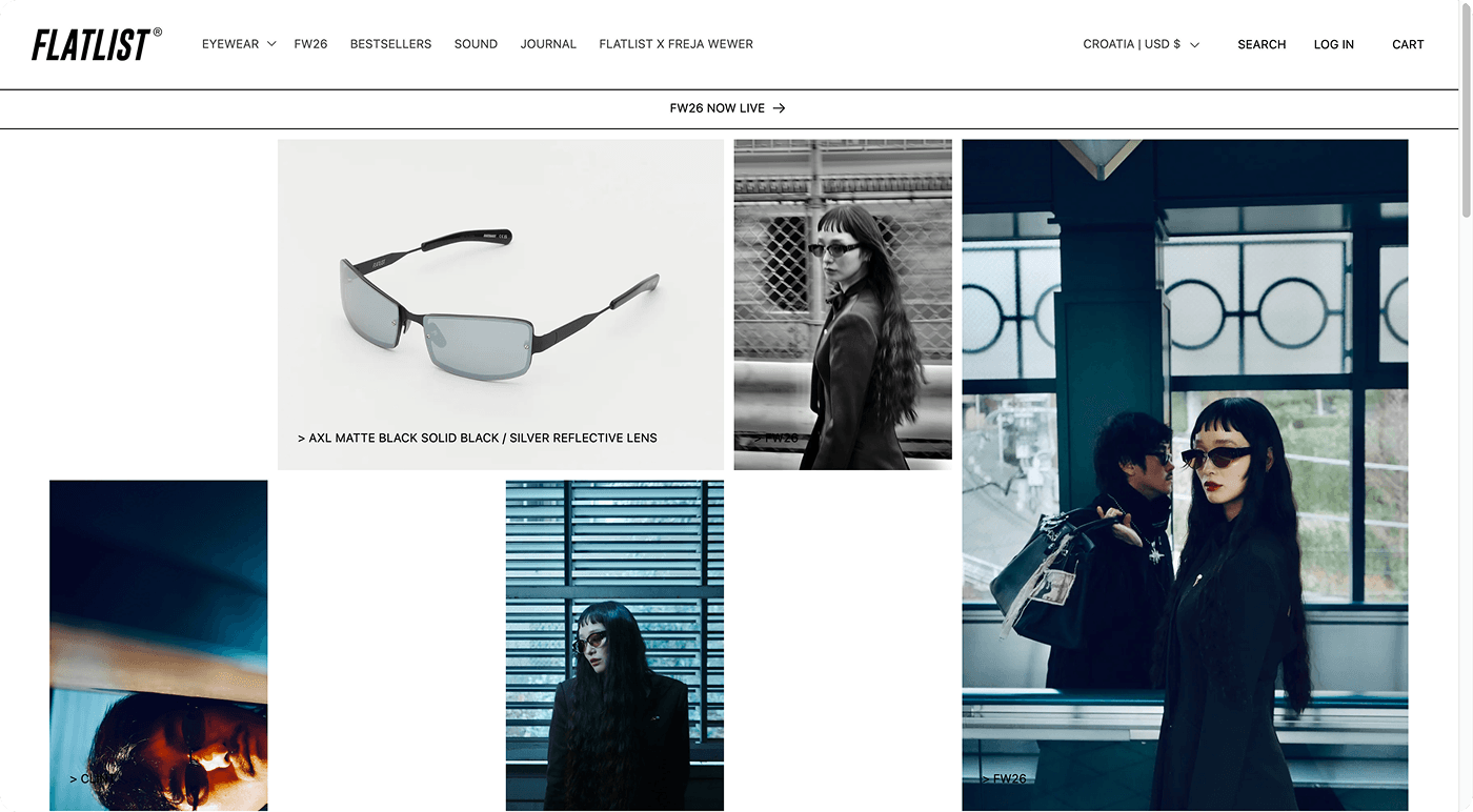 Flatlist website screenshot