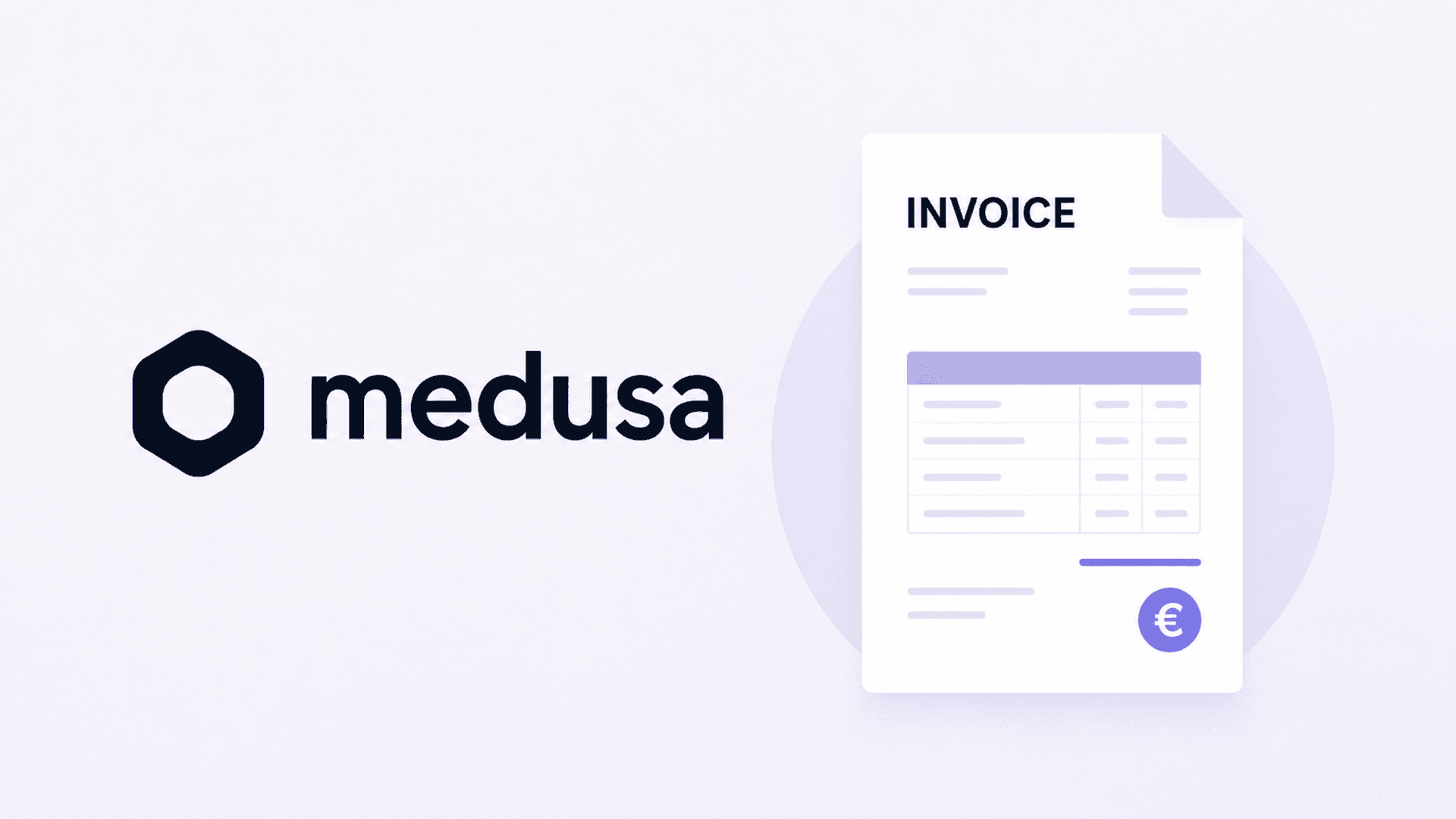 Medusa Invoices Plugin